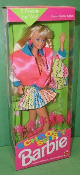 Mattel - Barbie - School Spirit - Caucasian - Poupée